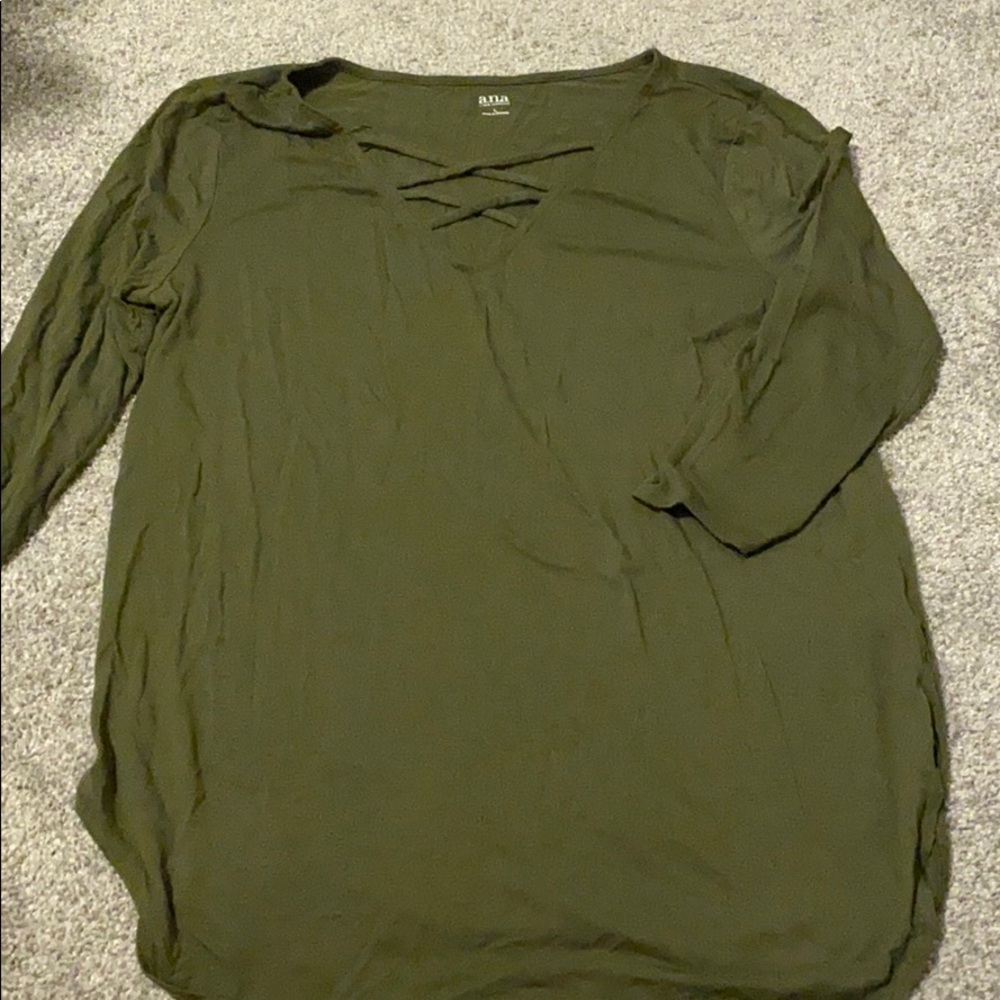 3/4 Length Sleeve Top